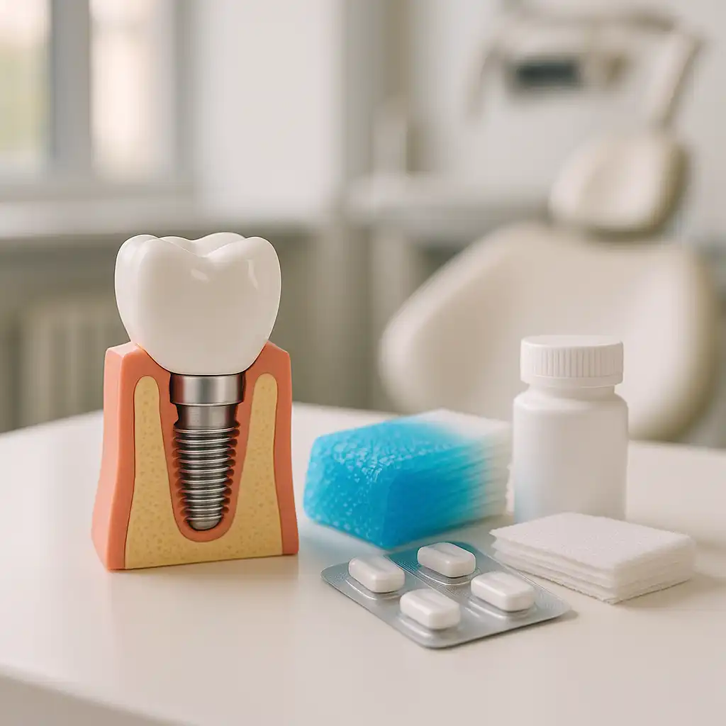 Post-dental implant care