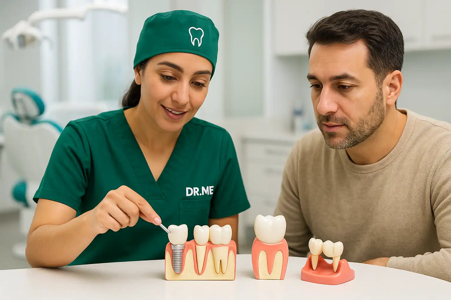 Pre-dental implant training