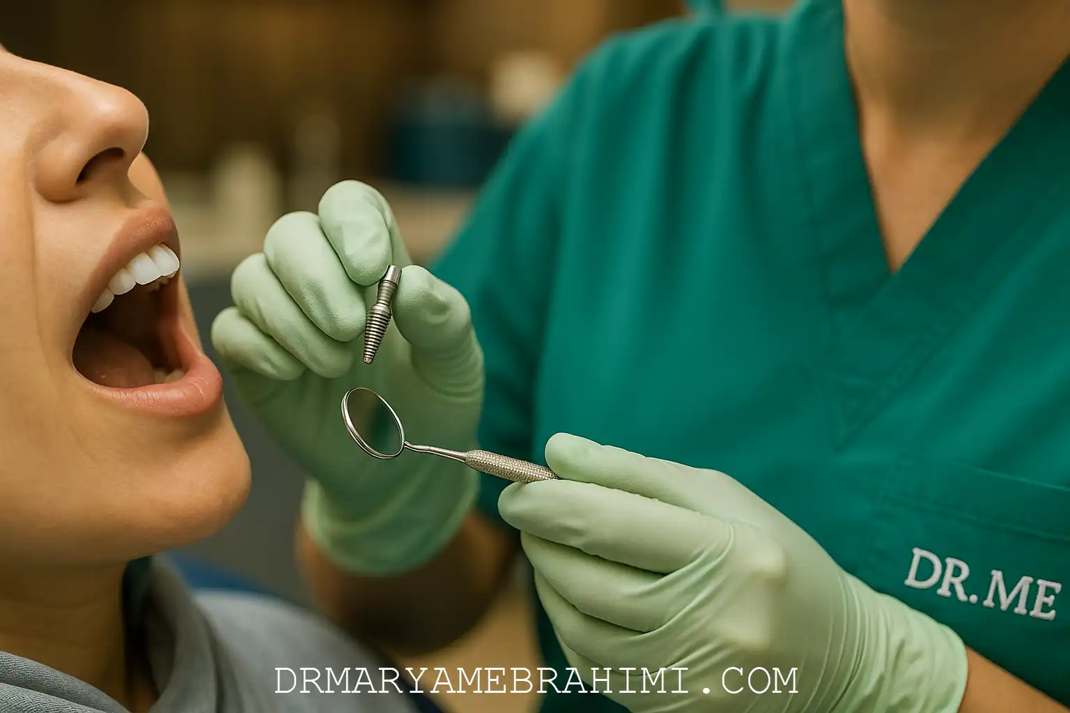 Dental implant visit