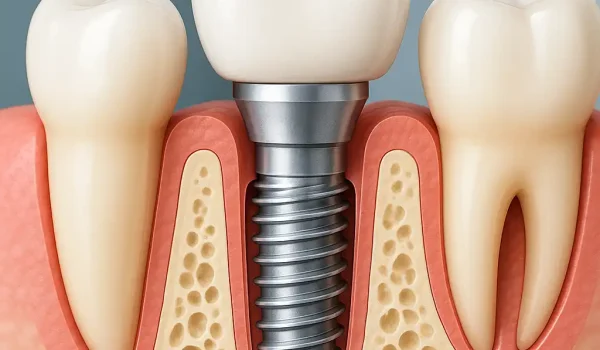 آناتومی ایمپلنت دندان
