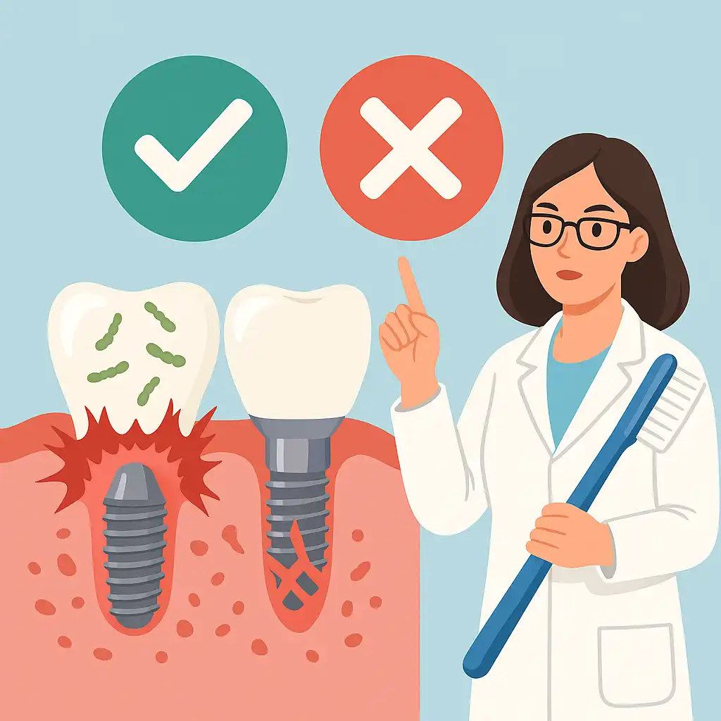 موفقیت ایمپلنت دندان