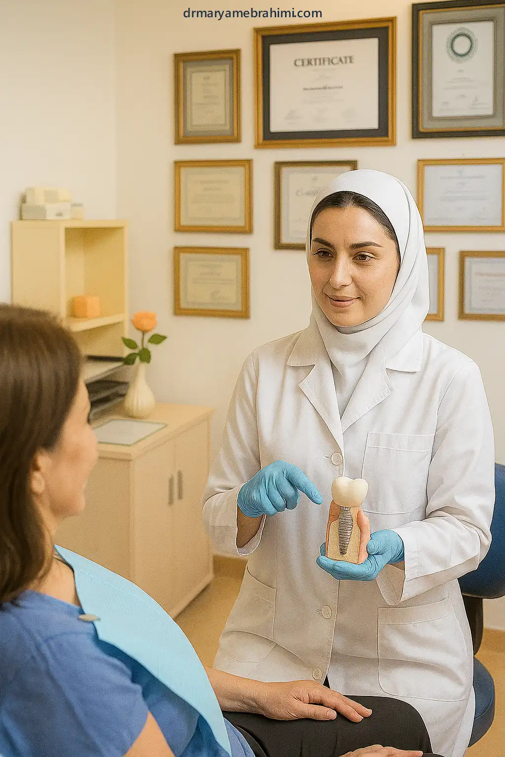 Dental implant steps